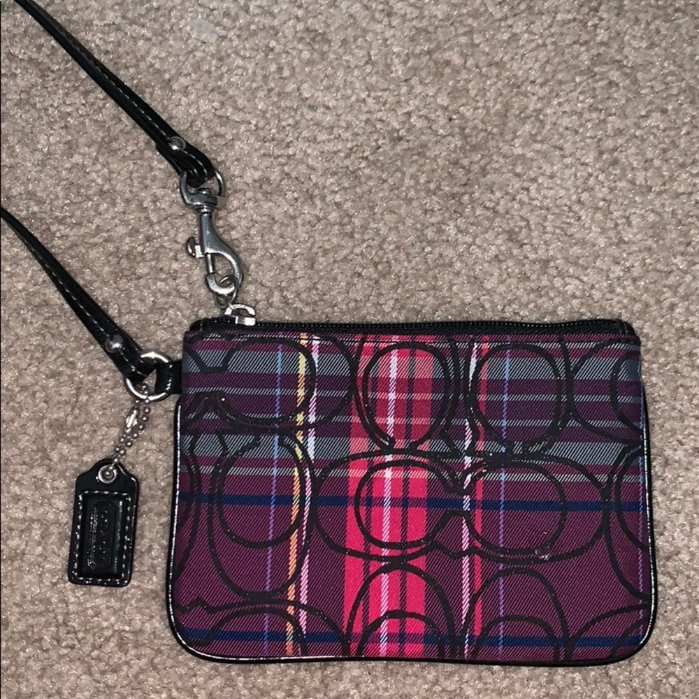 Coach wristlet